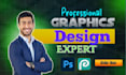 be your professional  graphics designer