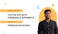 develop a flutter app with firebase or appwrite backend