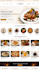 create responsive restaurants website