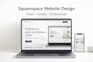 create modern and conversion focused squarespace website
