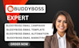 setup buddyboss email automation buddyboss configuration  email workflows