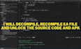 decompile ea file unlock the source code remove