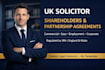 draft robust shareholders agreements and partnership deeds