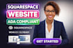 make your squarespace website ada compliant and fully accessible
