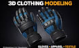 design 3d gloves socks and boxing gear visualization 3d apparel,