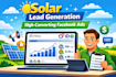 run facebook meta ads for solar lead generation