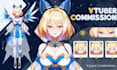 convert your live 2d to 3d vtuber vrm character model,mmd,rigging,vriod