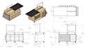 draft detailed millwork shop drawings with cutlists for cabinet makers