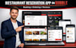 develop bubble restaurant reservation app with reservation, ordering, reviews