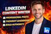 write strategic linkedin articles for professionals