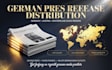 write and distribute your press release on german news sites