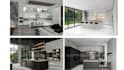 model render kitchen and bathroom 3d design 2d layout and cabinetry plans