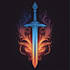 do a fantasy game logo
