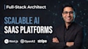 build a scalable ai saas platform and custom web app