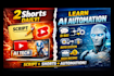 create ai faceless youtube shorts video