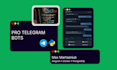 develop a professional scalable telegram bot using aiogram