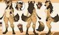 create furry reference sheet ref sheet oc nsfw ref sheet anthro character