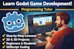 tutor and teach you godot 4 and coding fundamentals