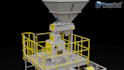 create 3d manufacturing process machinery 3d industrial machine animation