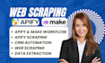 create apify actors for web scraping and data extraction