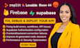 fix deploy lovable replit bolt lovable supabase rocket new v0 cursor ai base 44