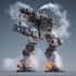 design sci fi mecha and robot concept art