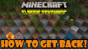 create advanced minecraft texture pack and resource pack for you