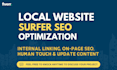 local page optimization, update and local SEO best practice