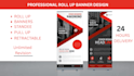 design roller banner,standee, pop up, pull up, x stander banner