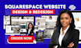 do squarespace website design squarespace website redesign website development