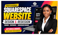 do squarespace website design squarespace website redesign website development