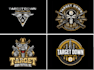 design wonderful tactical logo with express delivery