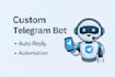 create a professional telegram bot using python