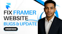 fix framer website design framer developer framer  design framer website