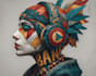 illustrate personalized graffiti style characters