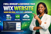 develop and customize your wix website using wix velo, wix code and datab