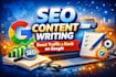 write SEO optimized content and engaging copywriting for your brand