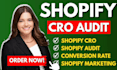 do shopify cro conversion rate optimization  cro audit to increase conversion