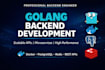 develop scalable rest apis and backend services in golang