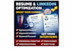 rewrite and optimize your resume and linkedin profile