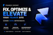 fix your framer website bugs, speed, SEO, and responsiveness issues fast