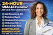 register US llc, ein, llc dissolution and reinstatement