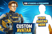 create your vtuber avatar with your features for streaming 2