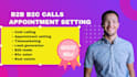 b2b b2c cold calling and telemarketing appointment setting