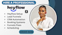 design heyflow funnels and heyflow forms with CRM integrations