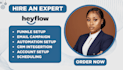 design heyflow funnels and heyflow forms with CRM integrations