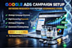 google ads campaign setup keyword research for peptide ecommerce store