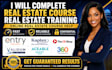 do online course, real estate course ,real estate training