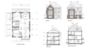 create 2d architectural drawings 2d floor plan drawings, elevation and sections