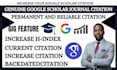 increase google scholar citations through indexed journals